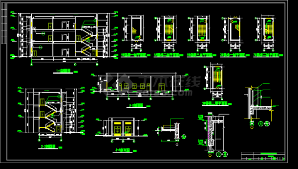 车间配电房建筑设计全套CAD图纸-图二