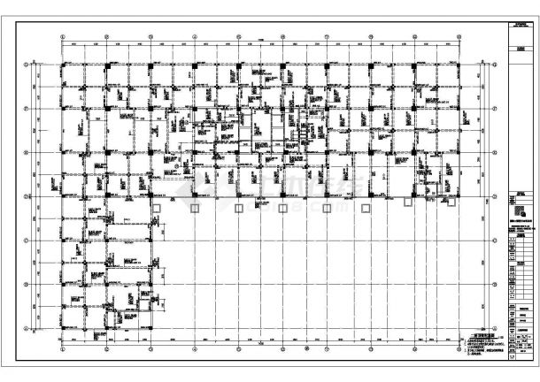 【河北】二十层框架剪力墙结构商贸大厦建筑、结构施工图（带地下两层）-图二
