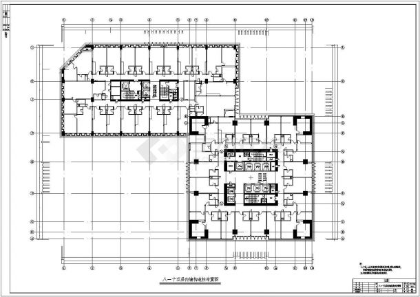 【广东】五十一层钢筋混凝土结构住宅、办公及商业综合楼结构施工图（带地下3层）-图二