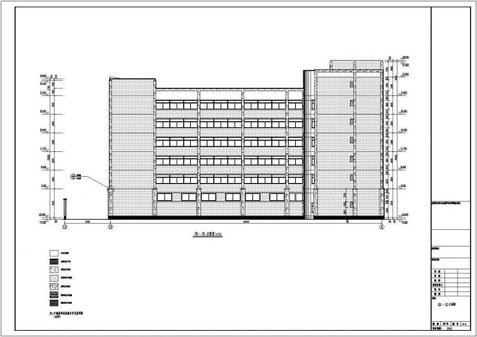 某地区框架结构酒店建筑设计施工图_图1
