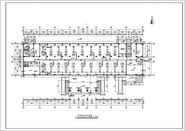 某地12层综合办公楼中央空调设计方案图-图一