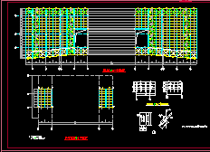 某市教学楼工程设计CAD平面施工图-图二