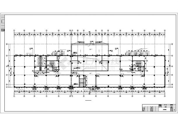 某地区十一层综合办公楼建筑设计施工图-图二