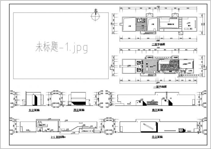 日本著名建筑围绕之家小别墅建筑设计方案_图1