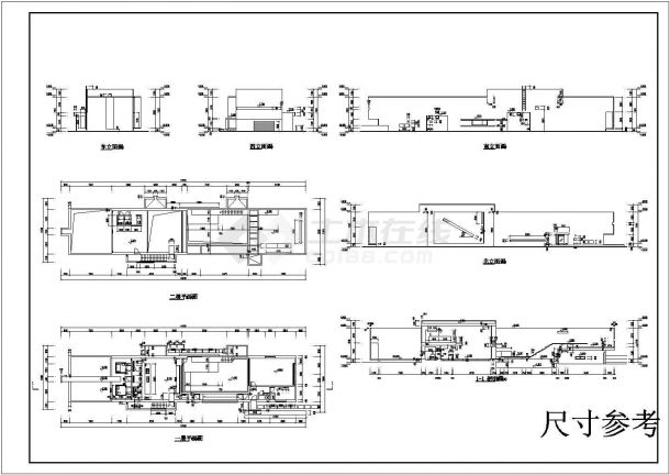 日本著名建筑围绕之家小别墅建筑设计方案-图二