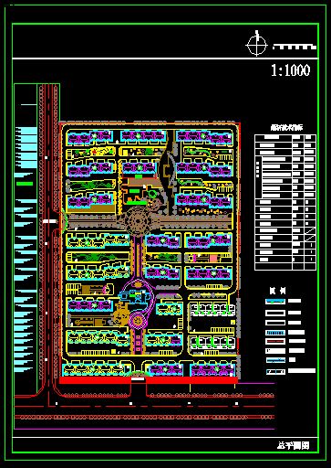 某住宅区设计规划详情CAD全套图-图一