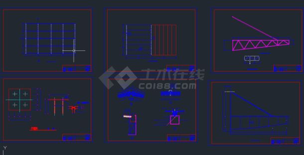 某地某地区新农村建设住宅楼cad结构图纸-图一