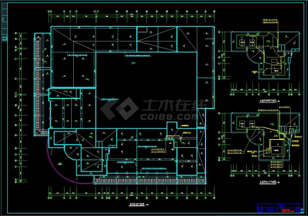 某17层商场办公综合楼全套电气施工图（必看）-图二