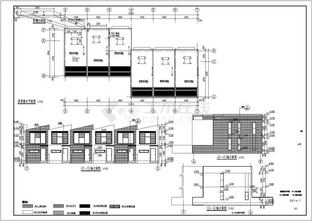 某地区两层养老公寓楼建筑设计方案-图一