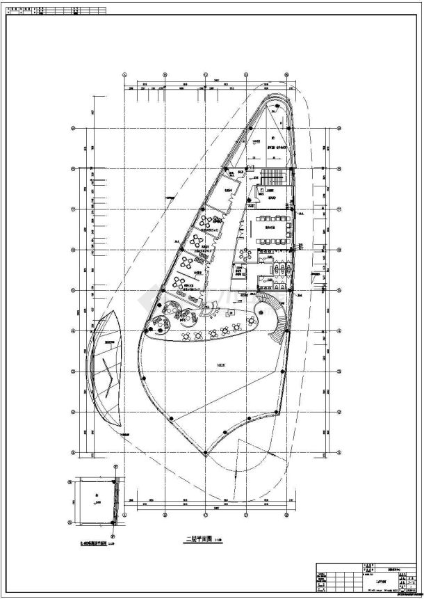 【四川】多层框架结构体育馆赛事中心建筑给排水设计施工图纸-图二