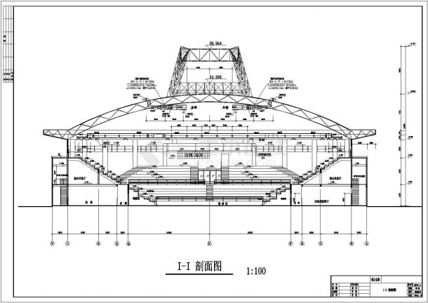 【重庆】某体育馆空调通风系统图纸-图一