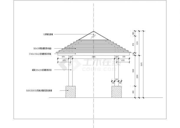 济源蓝钻帝景住宅小区全套景观施工图-图一