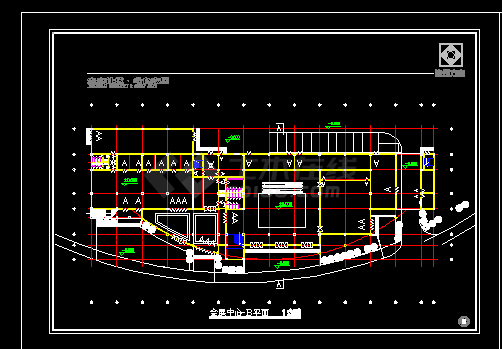 生态社区绿色家园建筑施工cad设计方案图纸-图二