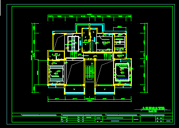 华泰楼中楼建筑施工CAD设计方案图纸-图二