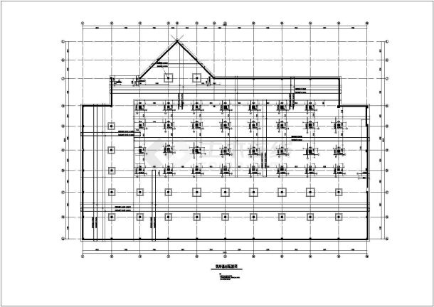 某地18+1层框架结构办公楼结构施工图-图二