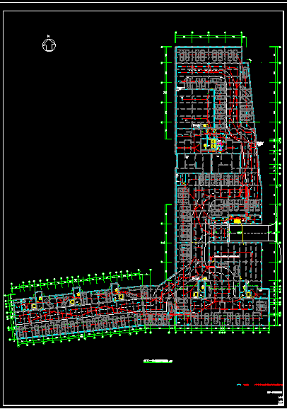 某住宅楼地下车库全套电气CAD图纸（含设计说明）-图二