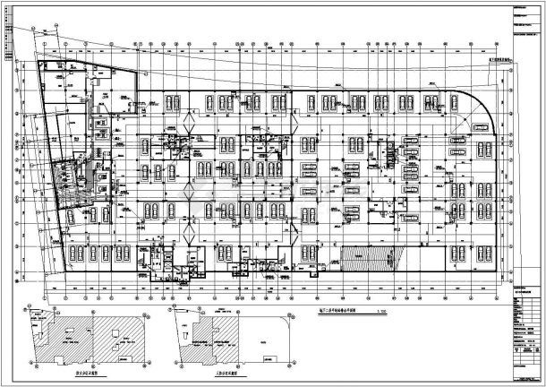 某十六层框架结构酒店给排水消防设计图-图二