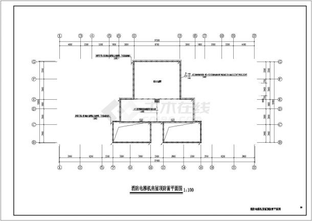 某地三十二层住宅楼全套电气施工图纸-图一