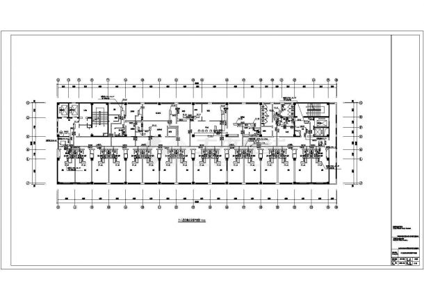 山东某十二层医院中央空调系统设计图-图二