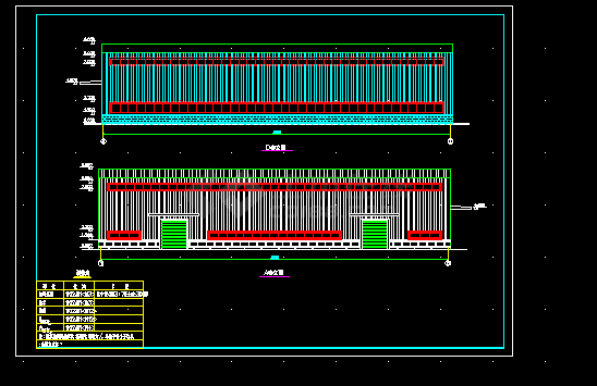 钢结构厂房建筑施工CAD设计方案图纸-图二