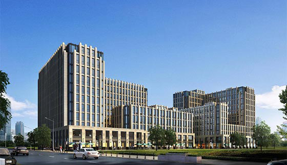 【上海】11层钢筋混凝土结构办公区规划及单体设计方案文本
