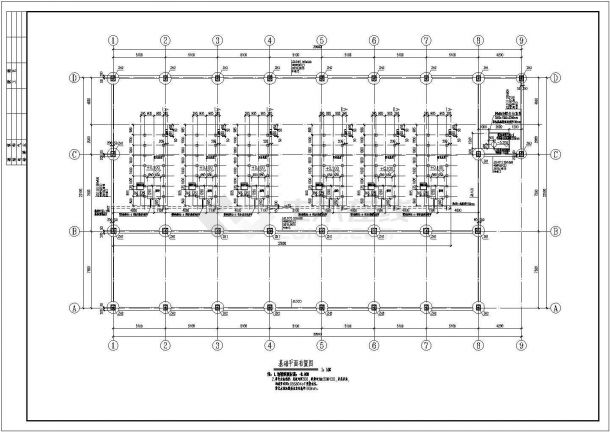 某地区发电机房综合泵房及水池结构施工图-图一