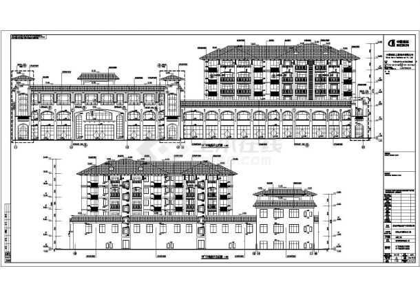 江西省赣州市某地6层框架结构住宅建筑设计施工图纸-图一