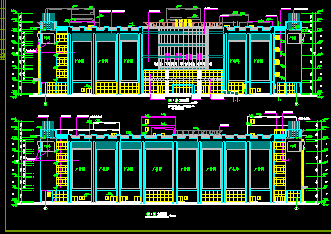 某市大型商场设计全套建筑CAD施工图纸-图二