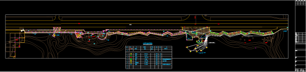 某湿地公园供电照明设计CAD设施图-图二