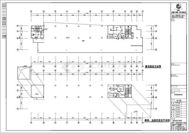 某12层框架结构医院电气强电部分设计施工图-图一