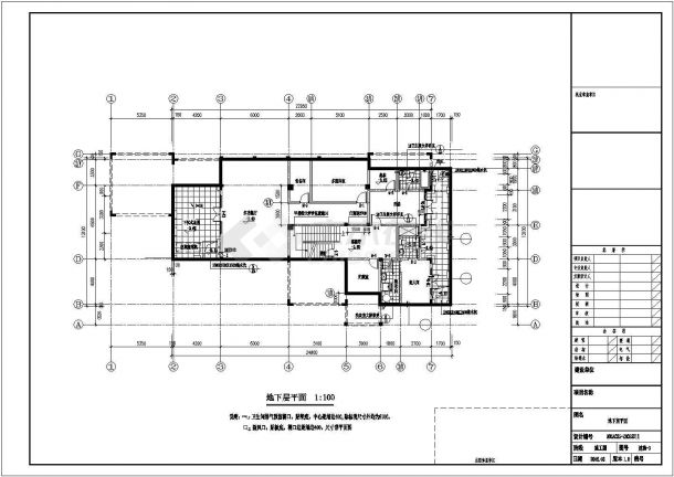 【江阴】某二层欧式风格别墅建筑施工图-图二