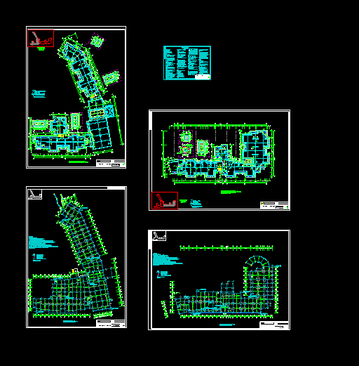 某商务大楼防雷措施施工CAD设计方案图_图1