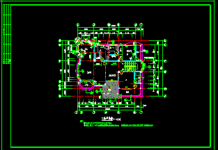某别墅建筑建造CAD结构施工图带效果图-图二