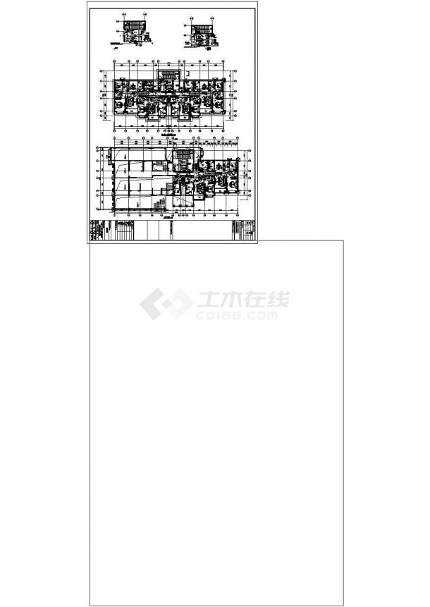 【河北】21万平综合住宅楼全套电气施工图纸（32层）-图二