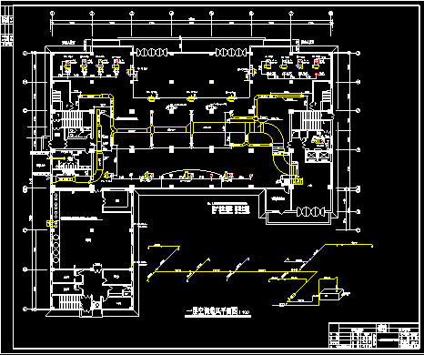 一整套建筑中央空调cad设计施工方案图（毕业设计）-图二