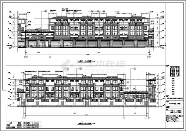 厦门某框架结构住宅小区建筑施工图-图二