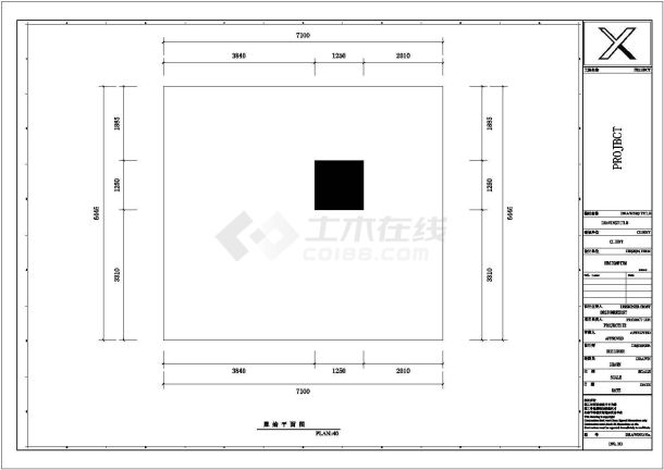 达州市摩尔百货茗服饰专卖店装修设计施工图（效果图）-图一