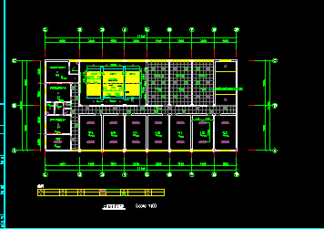 某综合楼建筑电气CAD设计平面施工图纸-图二