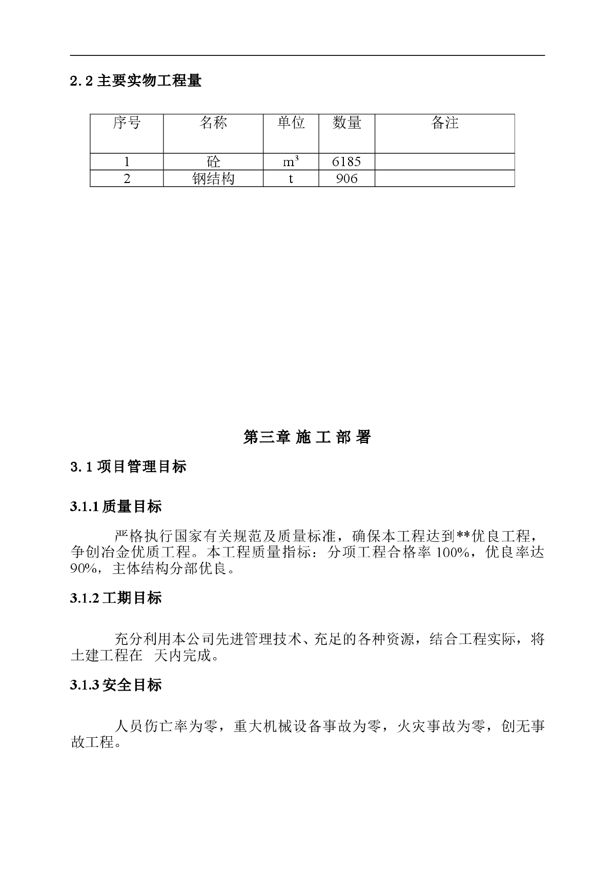 某钢厂干熄焦土建工程施工方案（安全文明工地）-图二