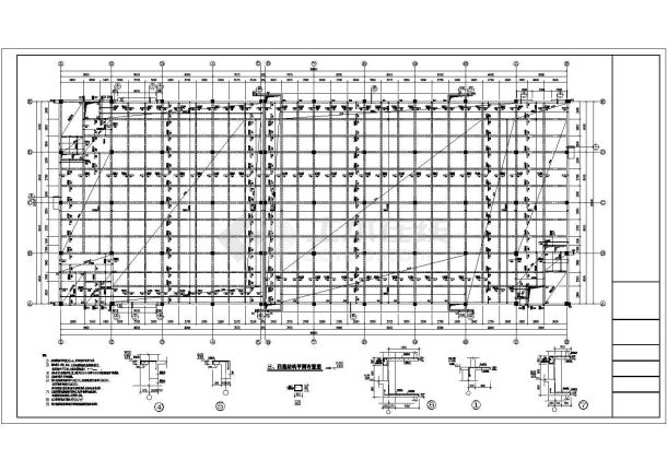 【安徽】7度区五层框架厂房结构施工图-图二