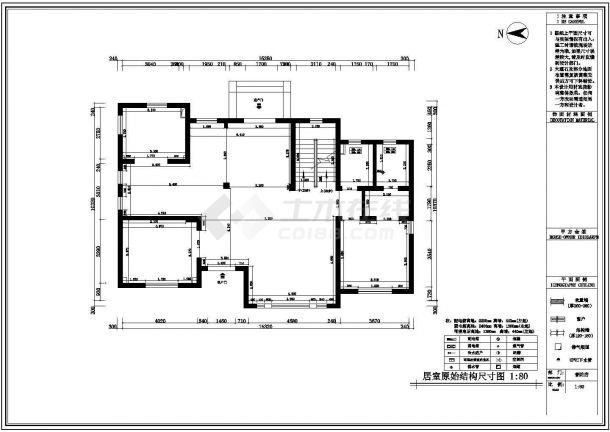 某双层复式楼室内装修设计施工图（含水电）-图二