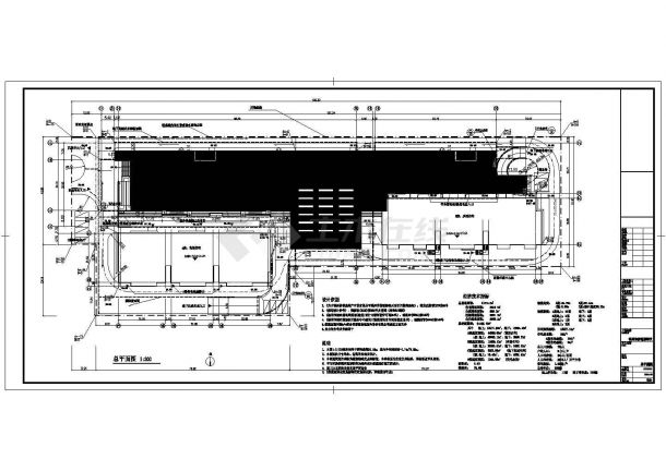 山东省德州某地33层剪力墙结构建筑设计施工图纸-图二
