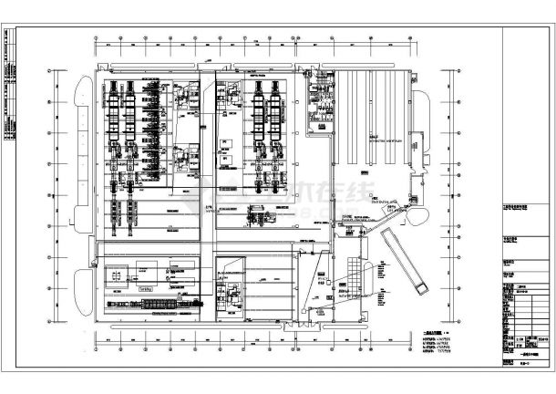 【上海】多层钢筋混凝土结构厂房电气施工图-图二