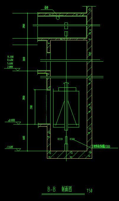 室内装修CAD平面设计楼梯施工素材图库-图二