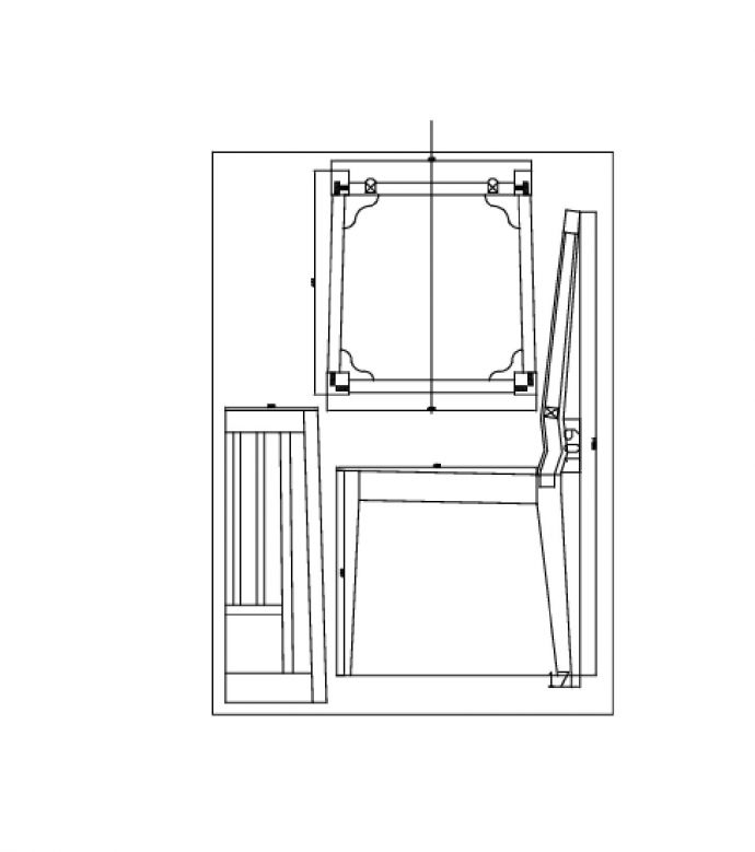 某套中式Y01K餐椅设计图_图1