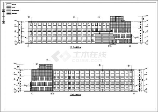 【惠州】某二层厂房生产车间建筑施工图-图一