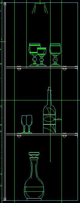 室内装修设计常用餐厅CAD素材图块-图二