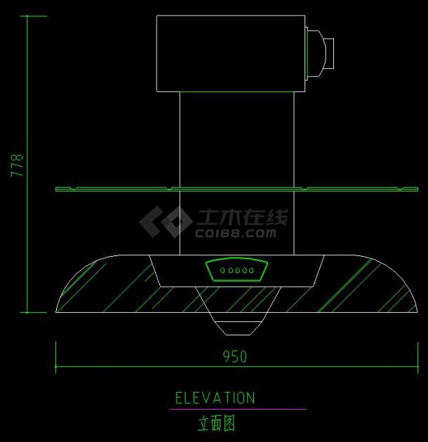 室内设计常用厨房CAD设计素材图块-图二