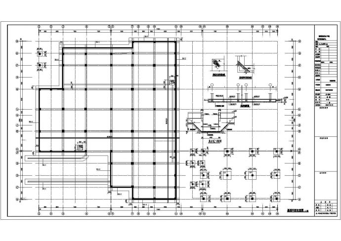 【四川】六层框架结构精神病医院住院楼结构施工图_图1