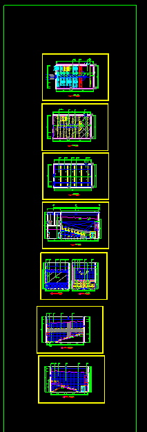 保利国际电影院全套CAD建筑施工设计图-图一